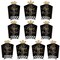 Big Dot of Happiness New Year's Eve - Gold - Table Decorations - New Years Eve Party Fold and Flare Centerpieces - 10 Count